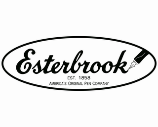 ESTERBROOK, EST. 1858 AMERICA'S ORIGINAL PEN COMPANY 