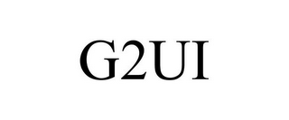 G2UI 