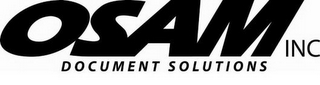 OSAM INC DOCUMENT SOLUTIONS 