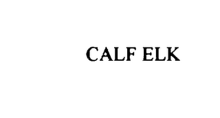 CALF ELK 