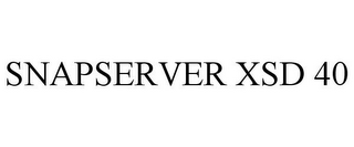 SNAPSERVER XSD 40 