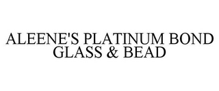 ALEENE'S PLATINUM BOND GLASS & BEAD 