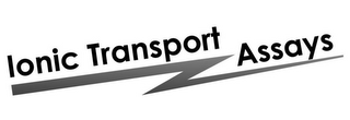 IONIC TRANSPORT ASSAYS 