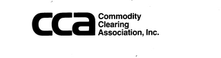 CCA COMMODITY CLEARING ASSOCIATION, INC. 