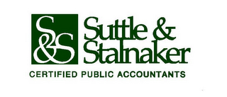 S&S SUTTLE & STALNAKER CERTIFIED PUBLICACCOUNTANTS 