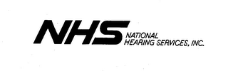 NHS NATIONAL HEARING SERVICES, INC. 