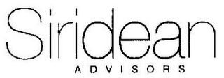 SIRIDEAN ADVISORS 