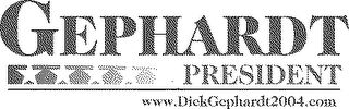 GEPHARDT PRESIDENT WWW.DICKGEPHARDT.COM 