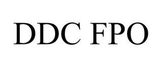 DDC FPO 