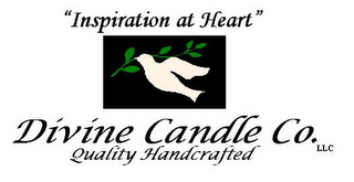 DIVINE CANDLE CO. LLC "INSPIRATION AT HEART" QUALITY HANDCRAFTED 