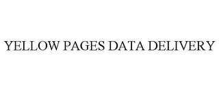 YELLOW PAGES DATA DELIVERY 