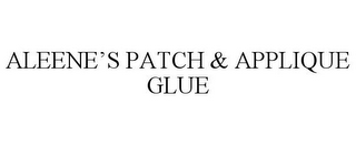 ALEENE'S PATCH & APPLIQUE GLUE 