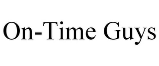 ON-TIME GUYS 