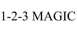 1-2-3 MAGIC 