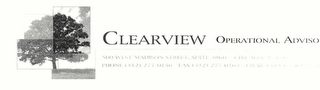 CLEARVIEW OPERATIONAL ADVISORS 