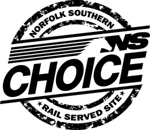 NS CHOICE NORFOLK SOUTHERN RAIL SERVED SITE 