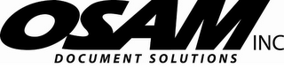 OSAM DOCUMENTS SOLUTIONS INC 