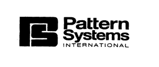 PS PATTERN SYSTEMS INTERNATIONAL 