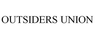 OUTSIDERS UNION 