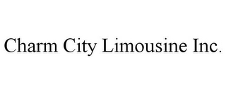 CHARM CITY LIMOUSINE INC. 