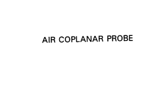 AIR COPLANAR PROBE 