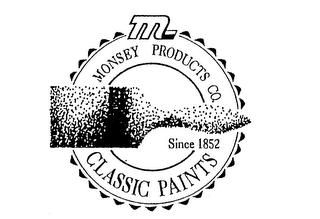 M MONSEY PRODUCTS CO. CLASSIC PAINTS SINCE 1852 