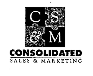 CS&M CONSOLIDATED SALES & MARKETING 