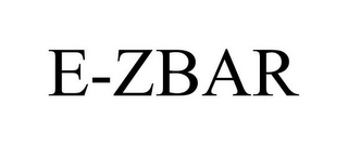 E-ZBAR 