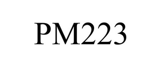 PM223 