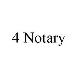 4 NOTARY 