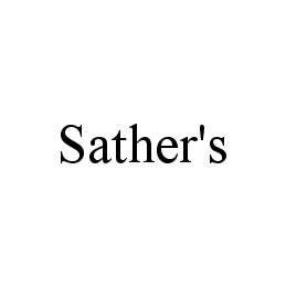 SATHER'S 