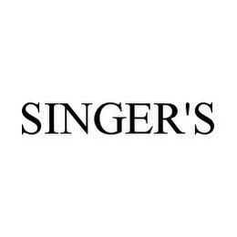 SINGER'S 