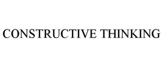 CONSTRUCTIVE THINKING 
