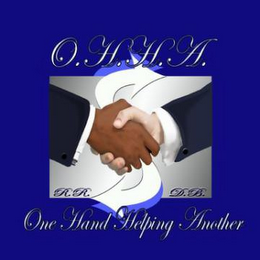 O.H.H.A. R.R. D.B. ONE HAND HELPING ANOTHER 