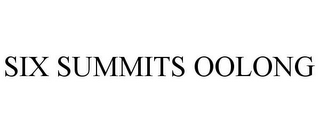 SIX SUMMITS OOLONG 