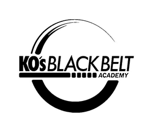 KO'S BLACK BELT ACADEMY 