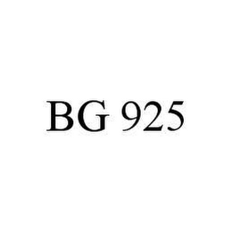 BG 925 