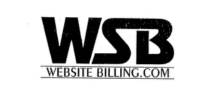 WSB WEBSITE BILLING.COM 