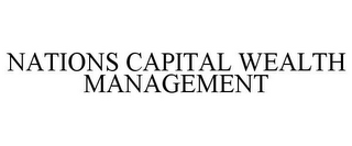 NATIONS CAPITAL WEALTH MANAGEMENT 