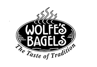 WOLFE'S BAGELS THE TASTE OF TRADITION 