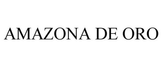 AMAZONA DE ORO 