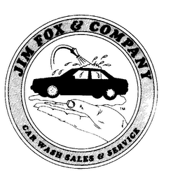 JIM FOX & COMPANY CAR WASH SALES & SERVICE 