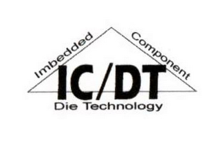 IC/DT IMBEDDED COMPONENT DIE TECHNOLOGY 