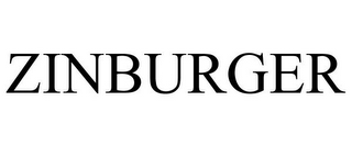 ZINBURGER 
