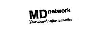 MD NETWORK YOUR DOCTOR'S OFFICE CONNECTION 