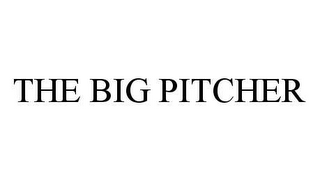 THE BIG PITCHER 